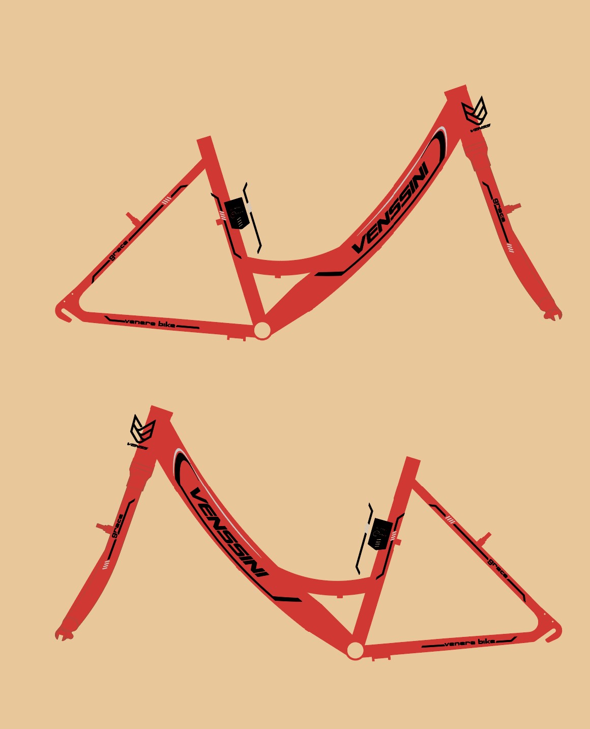 TOK6 26"/17"_2dizajn F.RAM CASSINI VENSSINI 2026@@